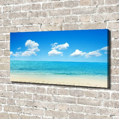 Canvas foto Paradijsstrand
