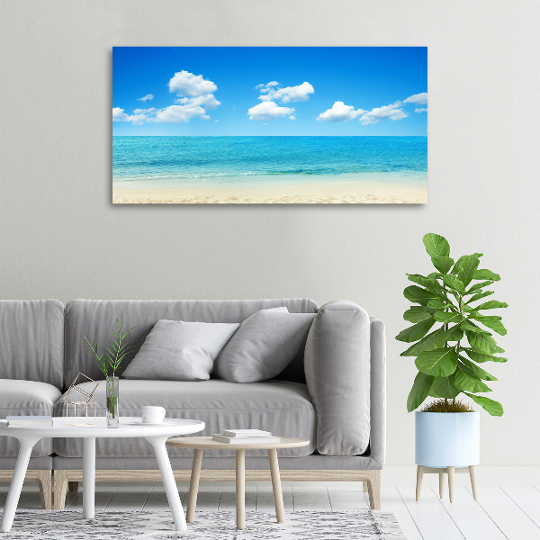 Canvas foto Paradijsstrand