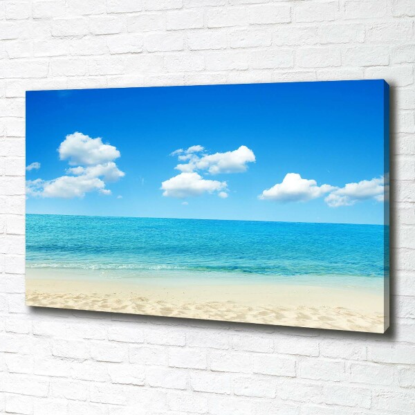 Canvas foto Paradijsstrand