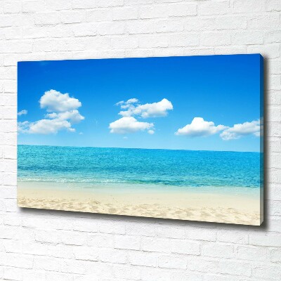 Canvas foto Paradijsstrand