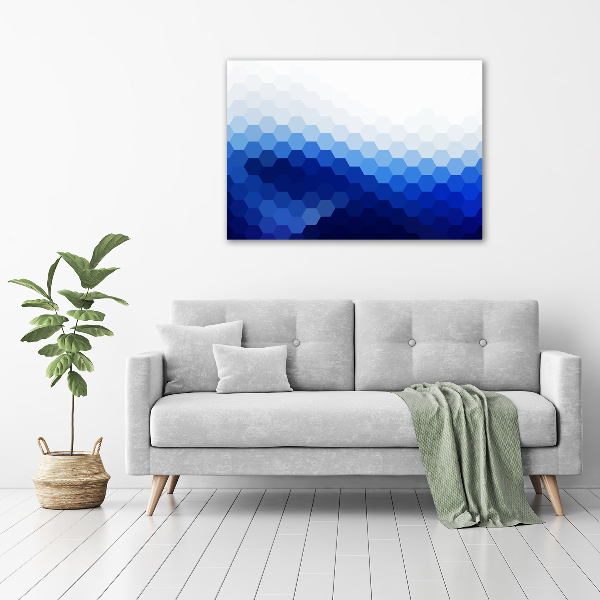 Schilderij op canvas Kubussen achtergrond