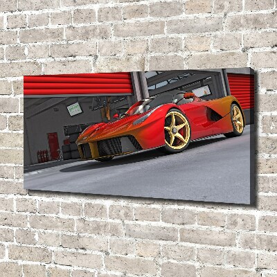 Foto op canvas Racer