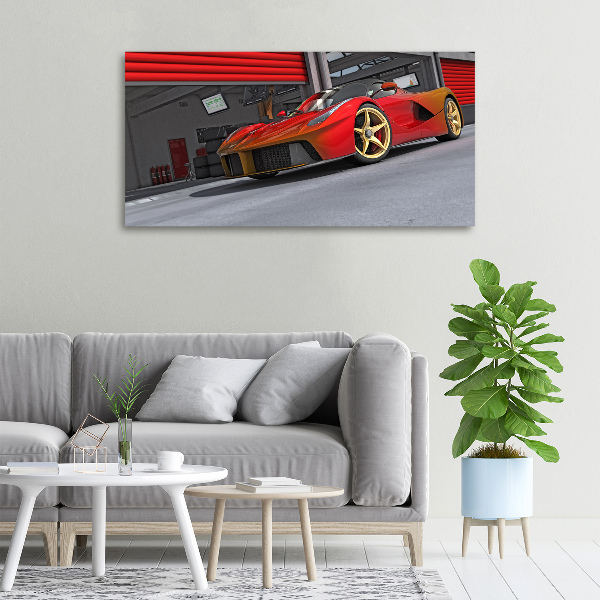 Foto op canvas Racer