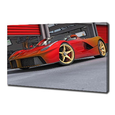 Foto op canvas Racer