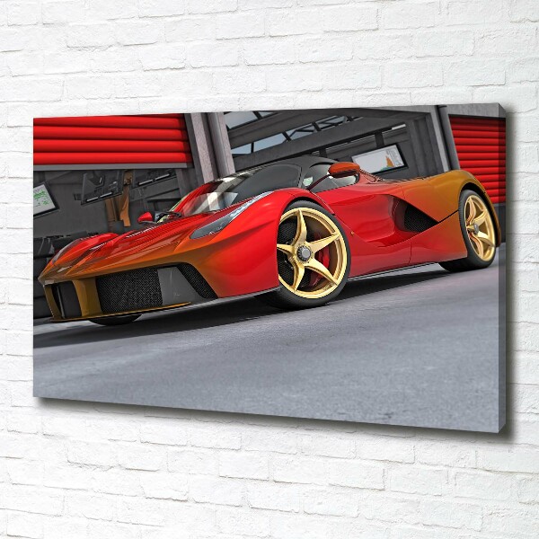 Foto op canvas Racer