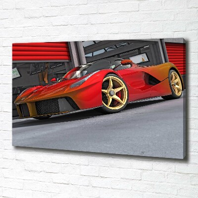 Foto op canvas Racer