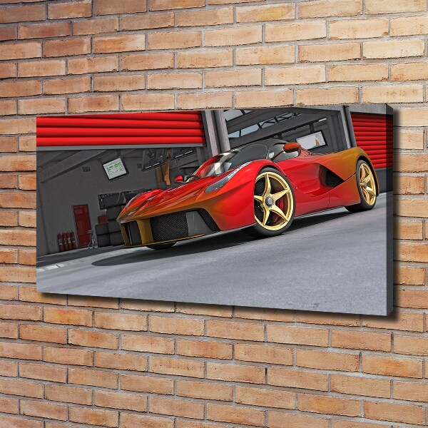 Foto op canvas Racer