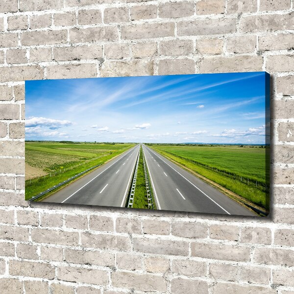 Foto canvas Snelweg