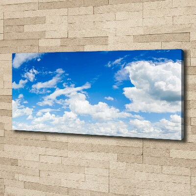 Canvas schilderij Wolken aan de hemel
