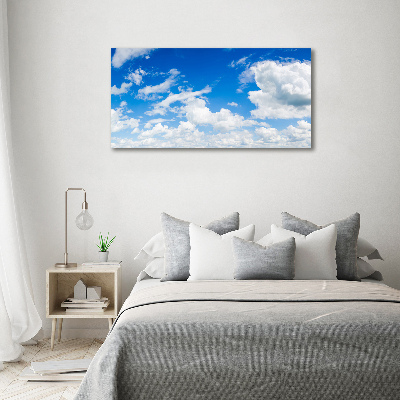 Canvas schilderij Wolken aan de hemel