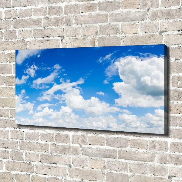 Canvas schilderij Wolken aan de hemel