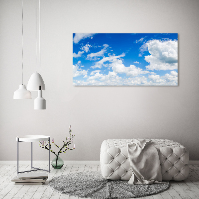 Canvas schilderij Wolken aan de hemel
