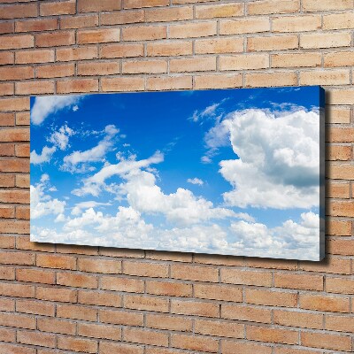 Canvas schilderij Wolken aan de hemel