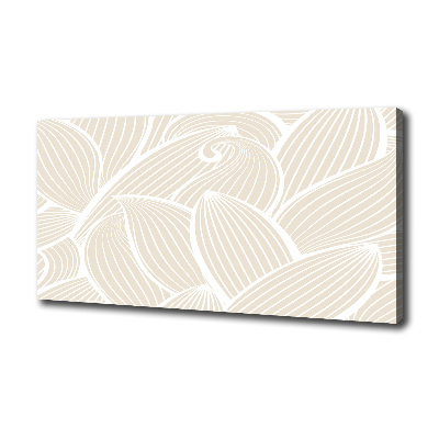 Foto op canvas Bladerenpatroon