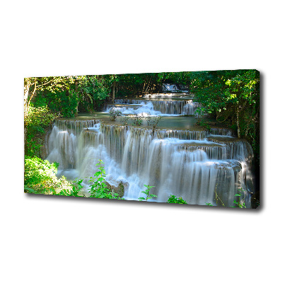 Canvas schilderij Waterval