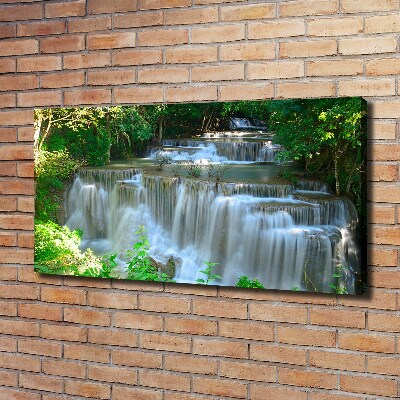 Canvas schilderij Waterval