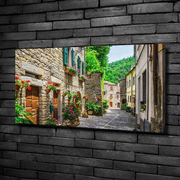 Foto canvas Een charmante straat