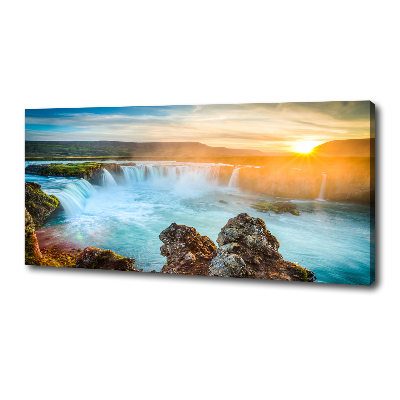 Foto op canvas Waterval