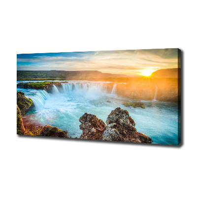 Foto op canvas Waterval