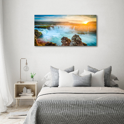 Foto op canvas Waterval
