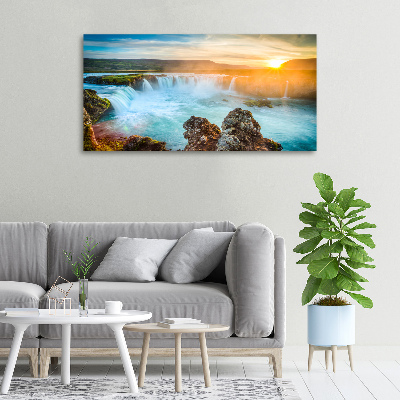 Foto op canvas Waterval