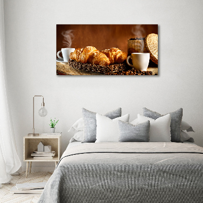 Foto canvas Ontbijt