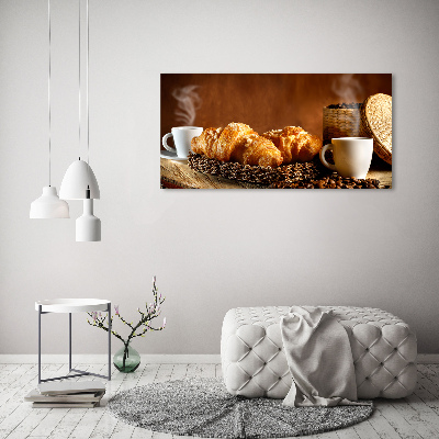 Foto canvas Ontbijt