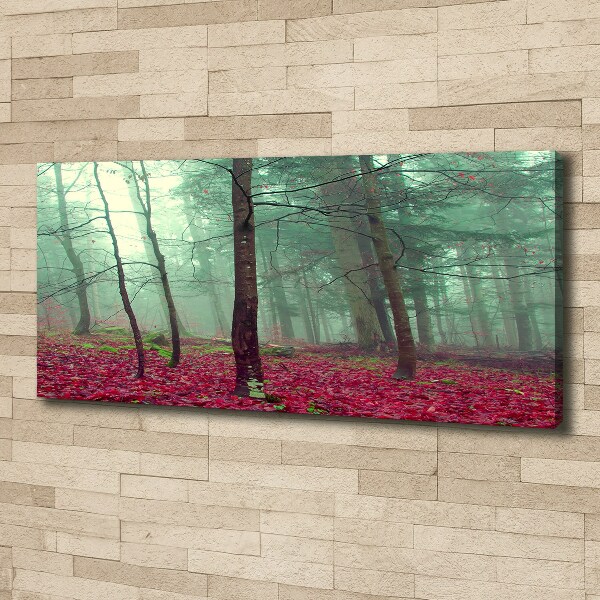 Foto canvas Herfstbladeren