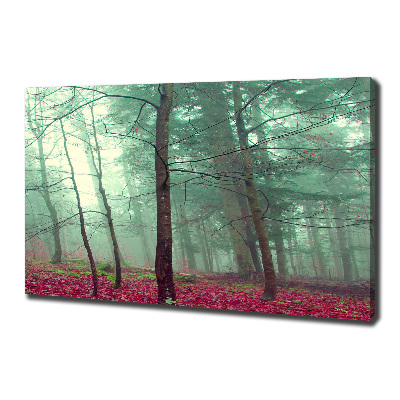 Foto canvas Herfstbladeren
