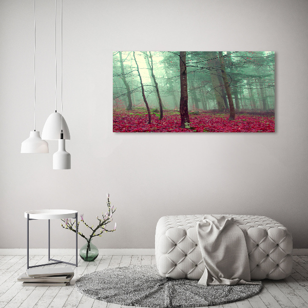 Foto canvas Herfstbladeren