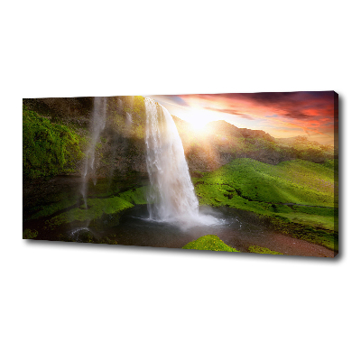 Canvas schilderij Waterval