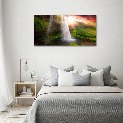 Canvas schilderij Waterval