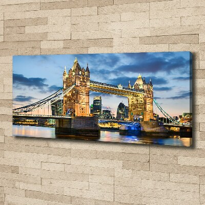 Canvas schilderij Tower Bridge Londen