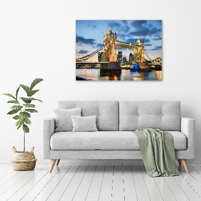 Canvas schilderij Tower Bridge Londen
