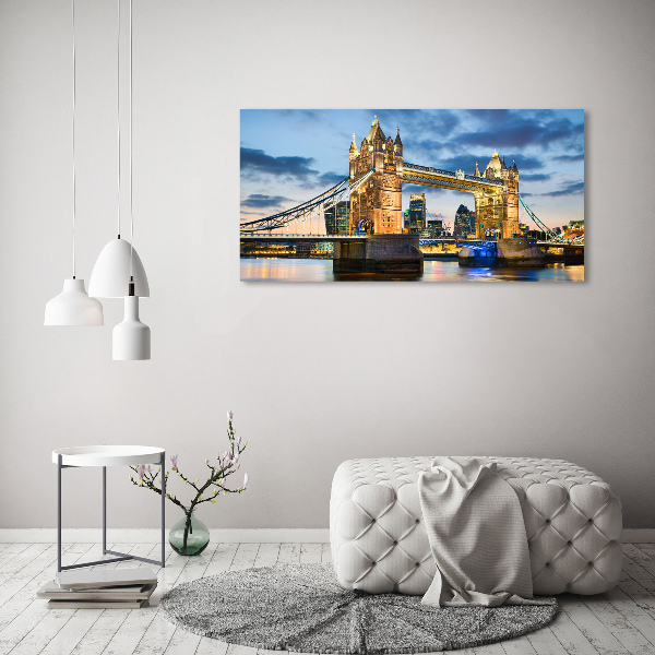 Canvas schilderij Tower Bridge Londen