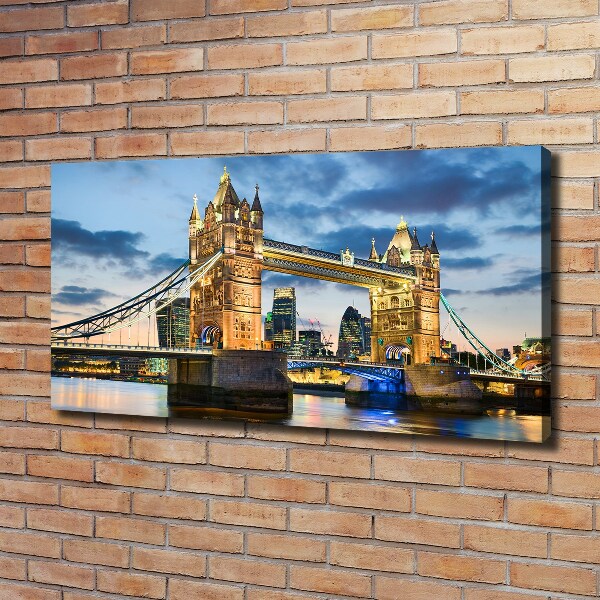 Canvas schilderij Tower Bridge Londen