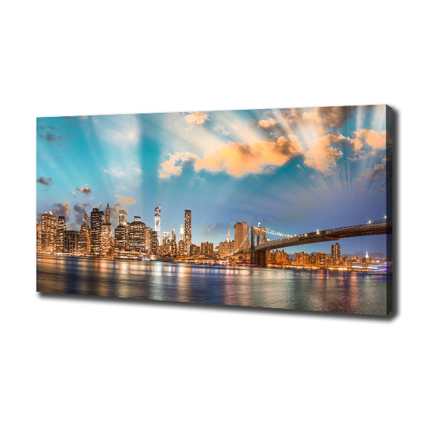 Foto op canvas Brooklynbrug