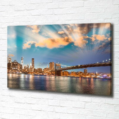 Foto op canvas Brooklynbrug