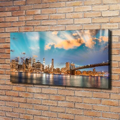 Foto op canvas Brooklynbrug