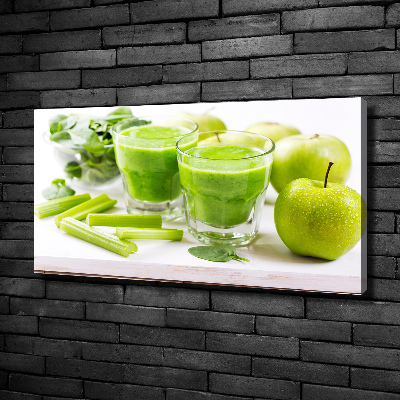 Foto op canvas Groene cocktail