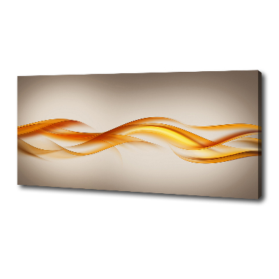 Foto canvas Abstracte golven