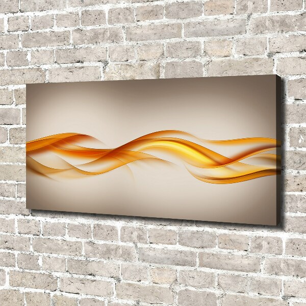 Foto canvas Abstracte golven