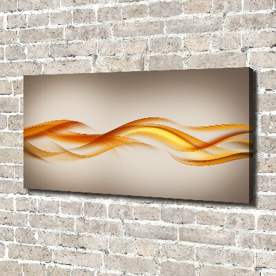 Foto canvas Abstracte golven