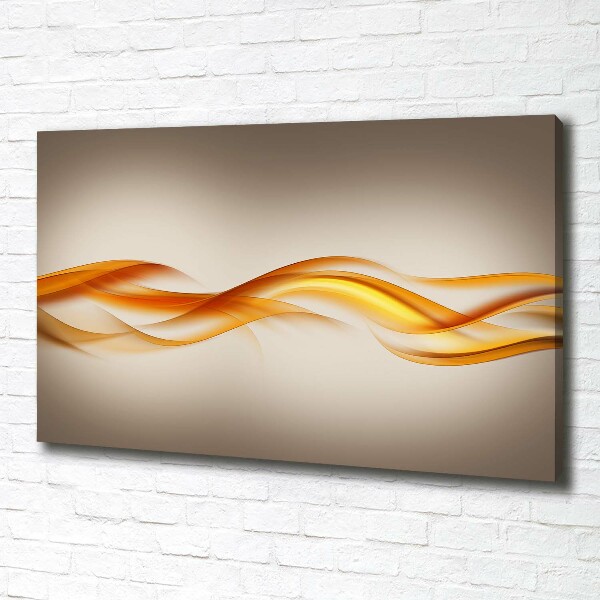 Foto canvas Abstracte golven