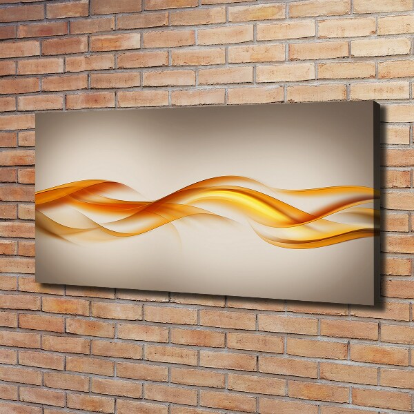 Foto canvas Abstracte golven