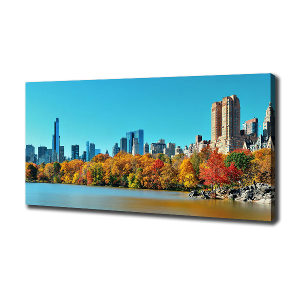 Canvas schilderij New York in de herfst
