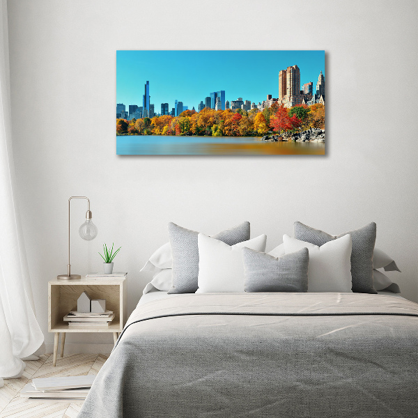 Canvas schilderij New York in de herfst