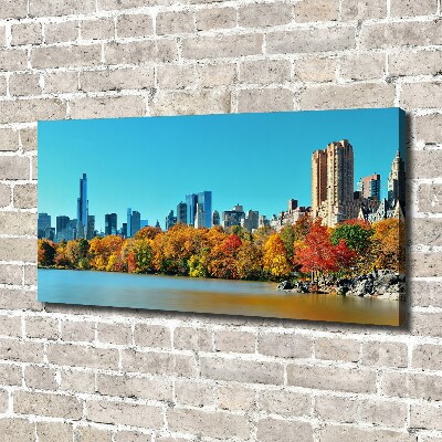 Canvas schilderij New York in de herfst