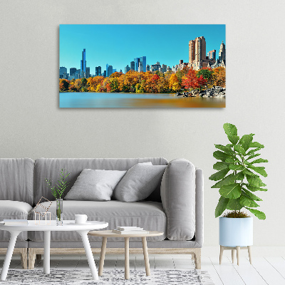 Canvas schilderij New York in de herfst