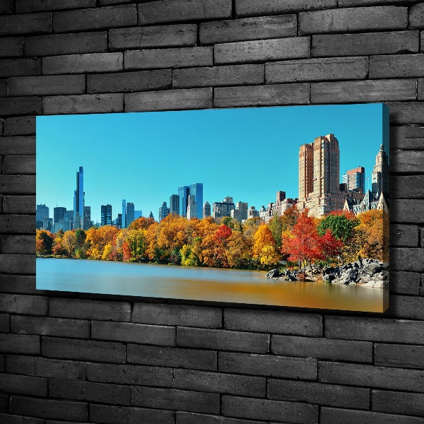 Canvas schilderij New York in de herfst